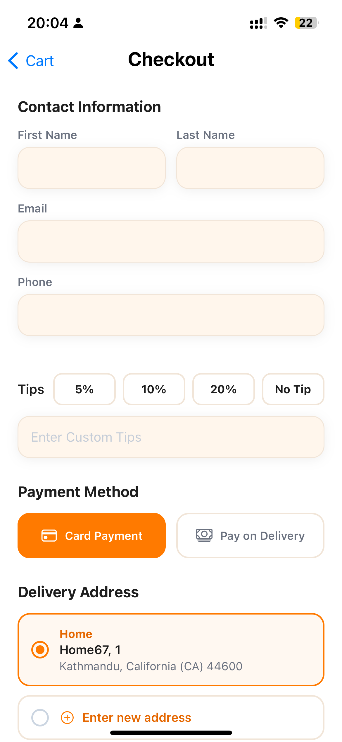 Seamless Guest Checkout